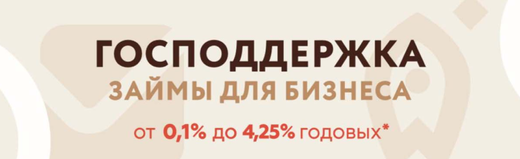 Господдержка. Займы для бизнеса